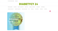 Desktop Screenshot of diabetycy24.pl
